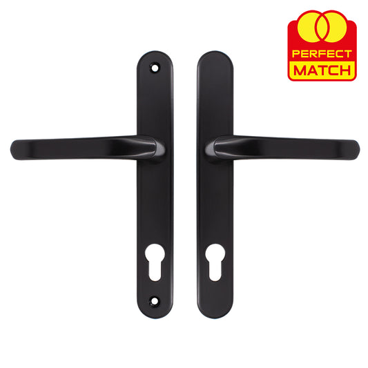 Lever UPVC Multipoint Door Handles - 92mm PZ Sprung 210mm Screw Centres