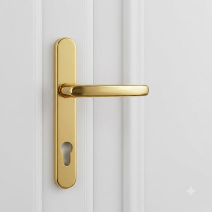 Lever UPVC Multipoint Door Handles - 92mm PZ Sprung 210mm Screw Centres