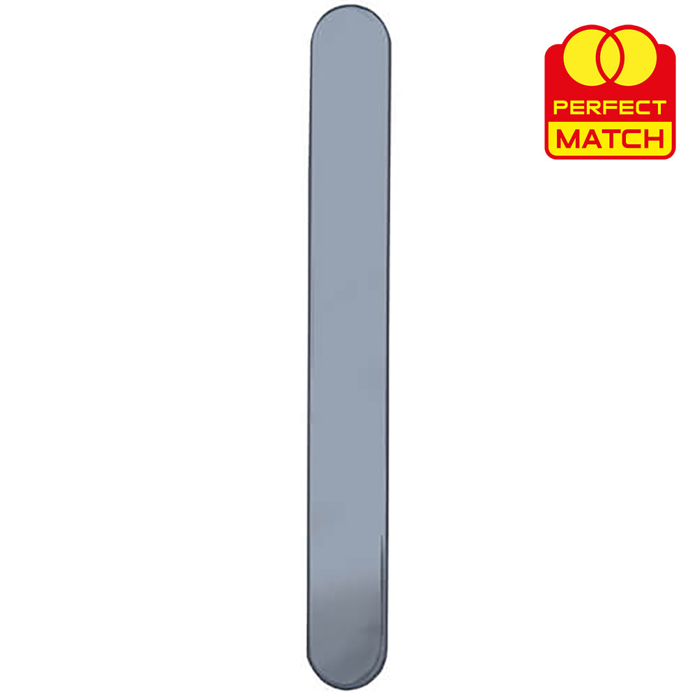 French Door External Blanking Plate 215mm Screw Centres