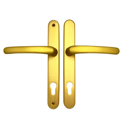 Lever UPVC Multipoint Door Handles - 92mm PZ Sprung 215mm Screw Centres