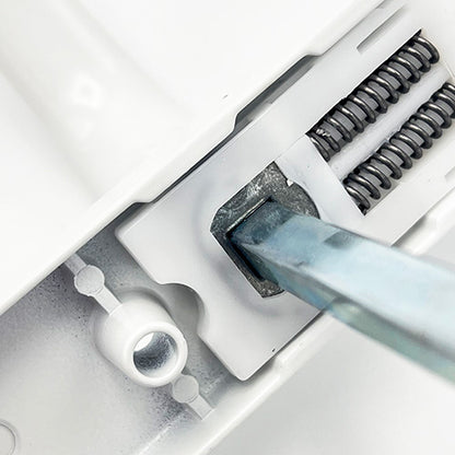 Lever UPVC Multipoint Door Handles - 92mm PZ Sprung - 215mm Screw Centres - 260mm Long Backplate - 3x Fixing Points