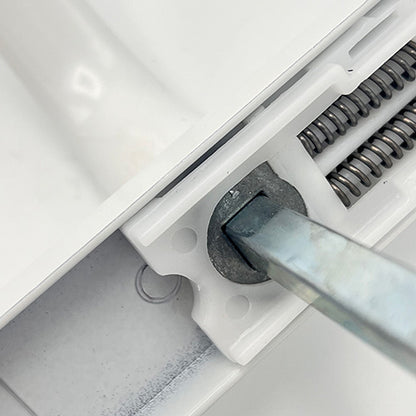 Lever UPVC Multipoint Door Handles - 92mm PZ Sprung 240mm Screw Centres - 270mm Long Backplate