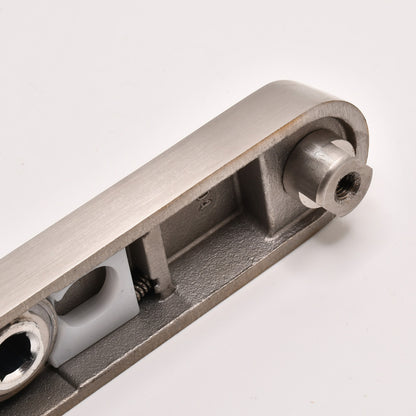 TS007 2 Star Grade 304 Stainless Steel Lever Lever UPVC Multipoint Door Handles - 92mm PZ Sprung 210mm Screw Centres