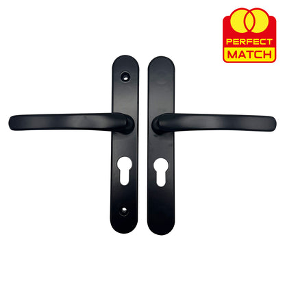 Lever UPVC Multipoint Door Handles - 48mm PZ - Sprung - 160mm Screw Centres