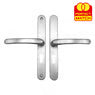 Lever UPVC Multipoint Door Handles - 48mm PZ - Sprung - 215mm Screw Centres