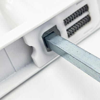 Lever UPVC Multipoint Door Handles - 48mm PZ - Sprung - 215mm Screw Centres