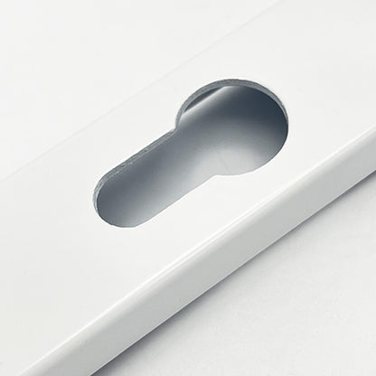Lever UPVC Multipoint Door Handles - 48mm PZ - Sprung - 215mm Screw Centres