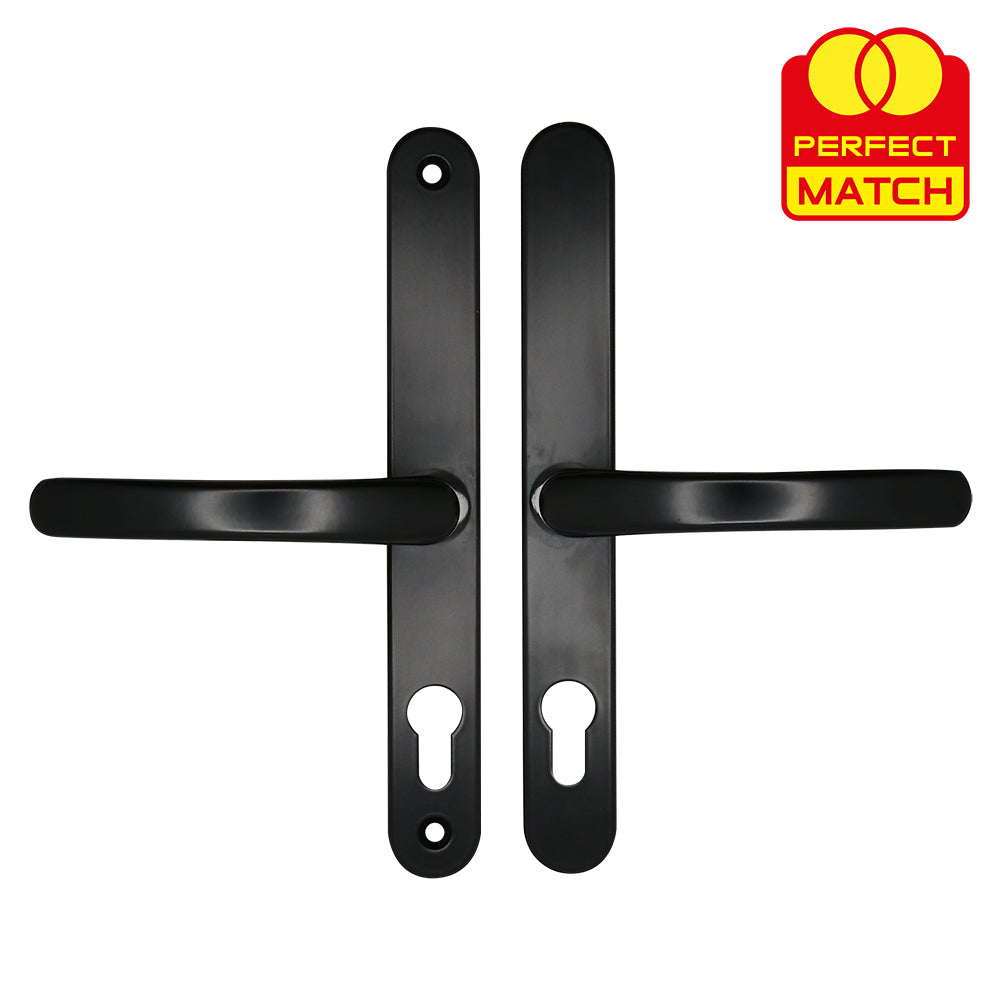 Lever UPVC Multipoint Door Handles - 68mm PZ Sprung 215mm Screw Centres