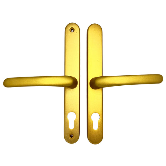 Lever UPVC Multipoint Door Handles - 68mm PZ Sprung 215mm Screw Centres