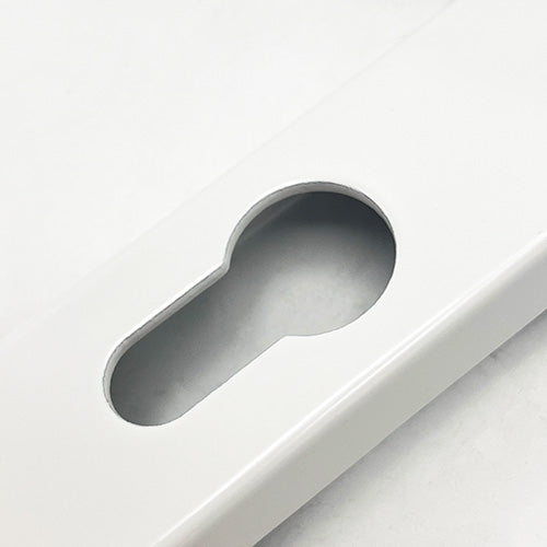 Moveable Pad UPVC Multipoint Door Handles - 68mm PZ Sprung 215mm Screw Centres
