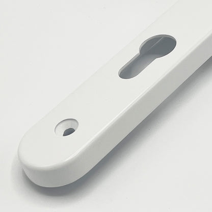 Lever UPVC Multipoint Door Handles - 70mm PZ - Sprung - 200mm Screw Centres - 7mm Follower