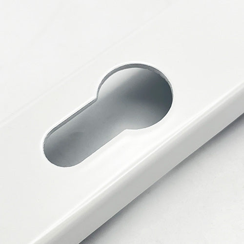 Lever UPVC Multipoint Door Handles - 70mm PZ - Sprung - 240mm Screw Centres