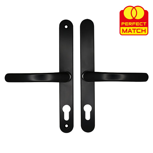 Lever UPVC Multipoint Door Handles - 70mm PZ Sprung 215mm Screw Centres
