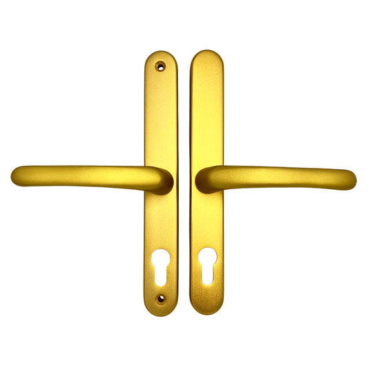 Lever UPVC Multipoint Door Handles - 70mm PZ Sprung 215mm Screw Centres