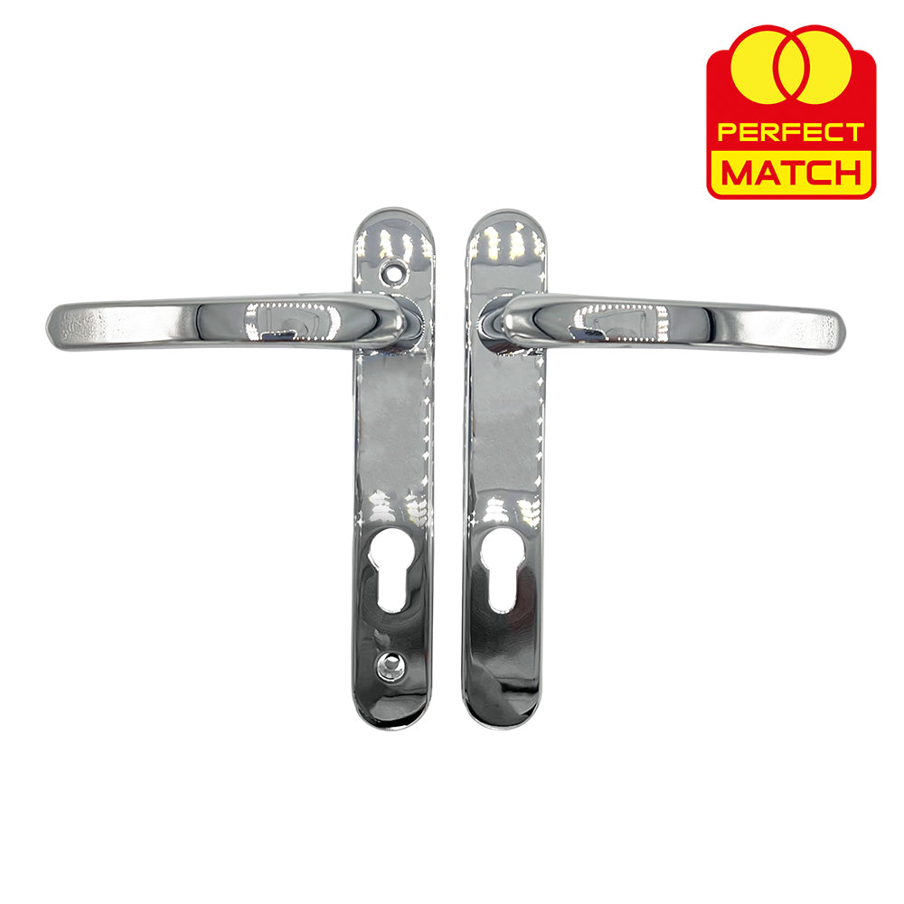 Lever Multipoint Door Handles - 92mm PZ - Sprung - 160mm Screw Centres