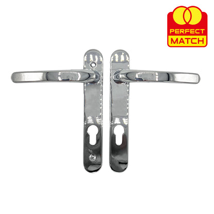 Lever Multipoint Door Handles - 92mm PZ - Sprung - 160mm Screw Centres
