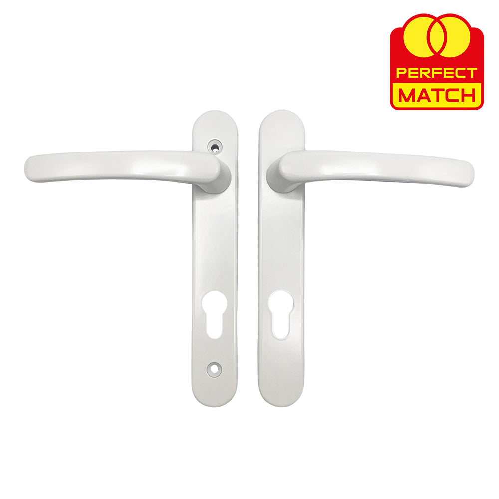 Lever Multipoint Door Handles - 92mm PZ - Sprung - 160mm Screw Centres