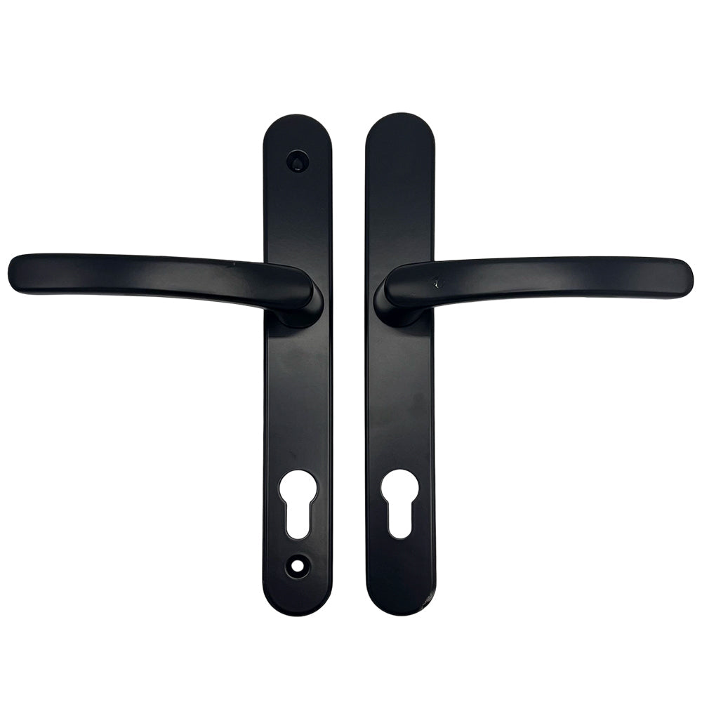 Lever UPVC Multipoint Door Handles - 92mm PZ - Sprung - 200mm Screw Centres