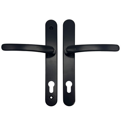 Lever UPVC Multipoint Door Handles - 92mm PZ - Sprung - 200mm Screw Centres
