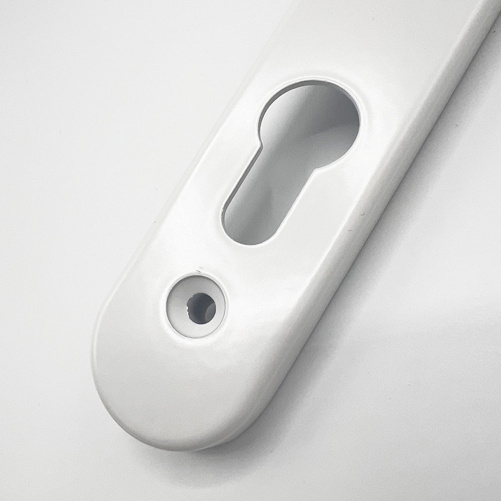 Lever UPVC Multipoint Door Handles - 92mm PZ - Sprung - 200mm Screw Centres