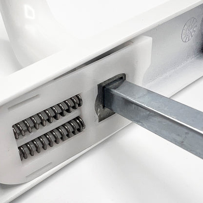 Lever UPVC Multipoint Door Handles - 92mm PZ - Sprung - 200mm Screw Centres