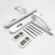 Lever UPVC Multipoint Door Handles - 92mm PZ - Sprung - 200mm Screw Centres