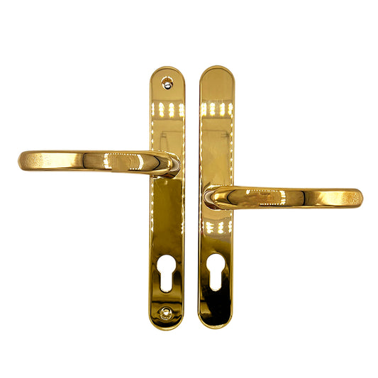 Offset Lever Lever Multipoint Door Handles 92/62mm PZ - Sprung - 200mm Screw Centres