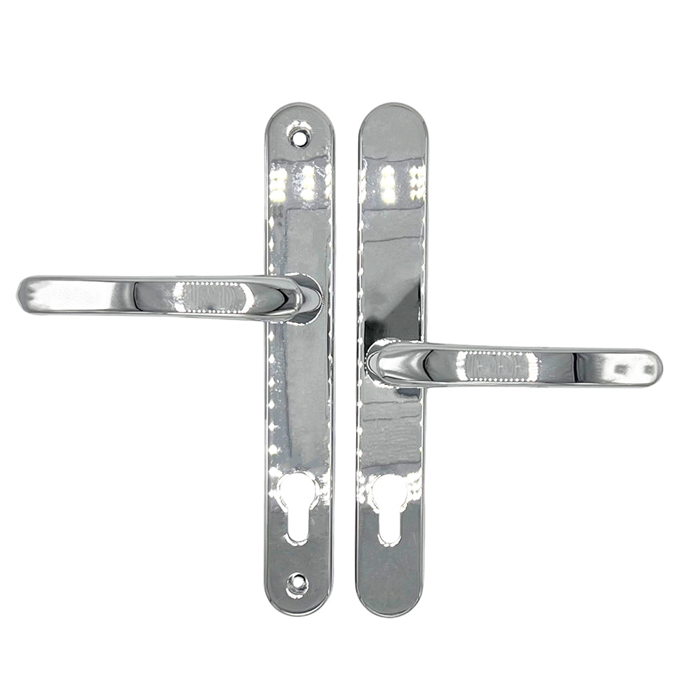 Offset Lever Lever Multipoint Door Handles 92/62mm PZ - Sprung - 200mm Screw Centres