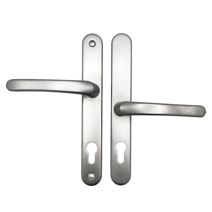 Offset Lever Lever Multipoint Door Handles 92/62mm PZ - Sprung - 200mm Screw Centres