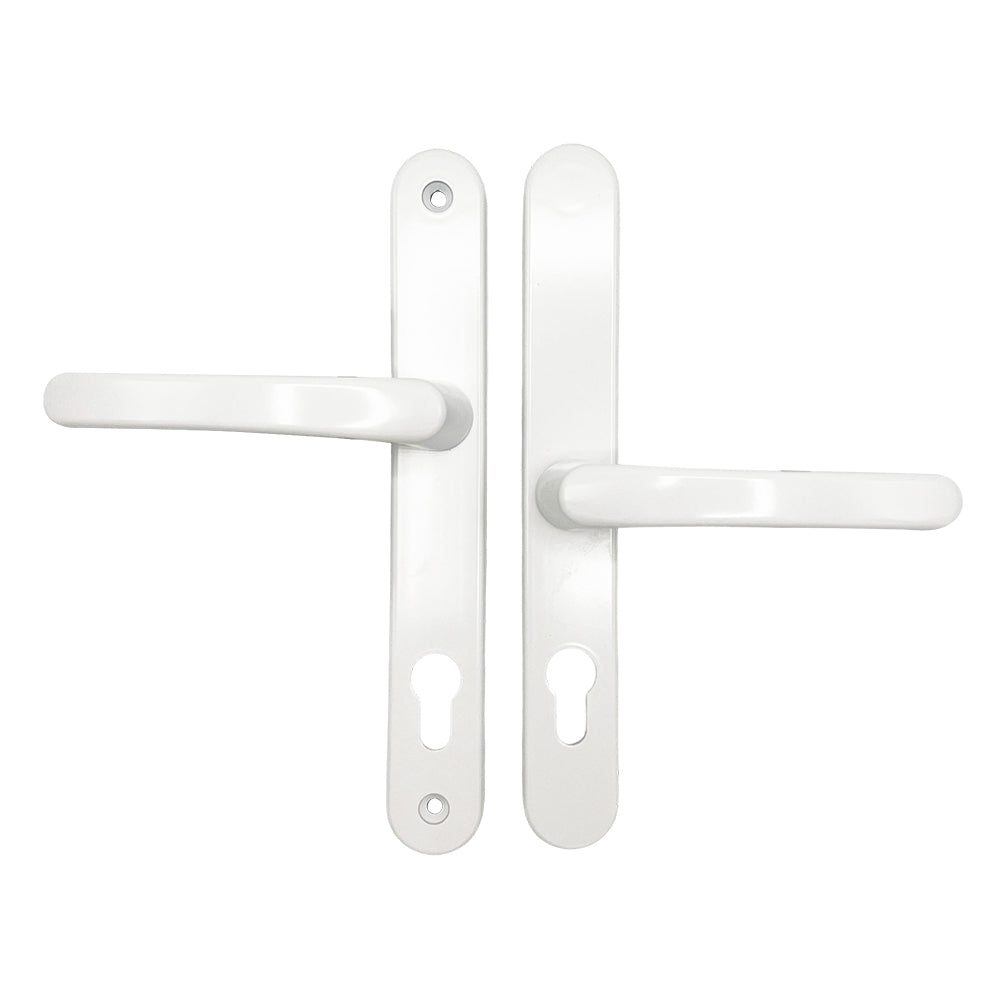 Offset Lever Lever Multipoint Door Handles 92/62mm PZ - Sprung - 200mm Screw Centres
