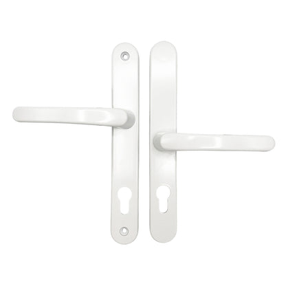Offset Lever Lever Multipoint Door Handles 92/62mm PZ - Sprung - 200mm Screw Centres
