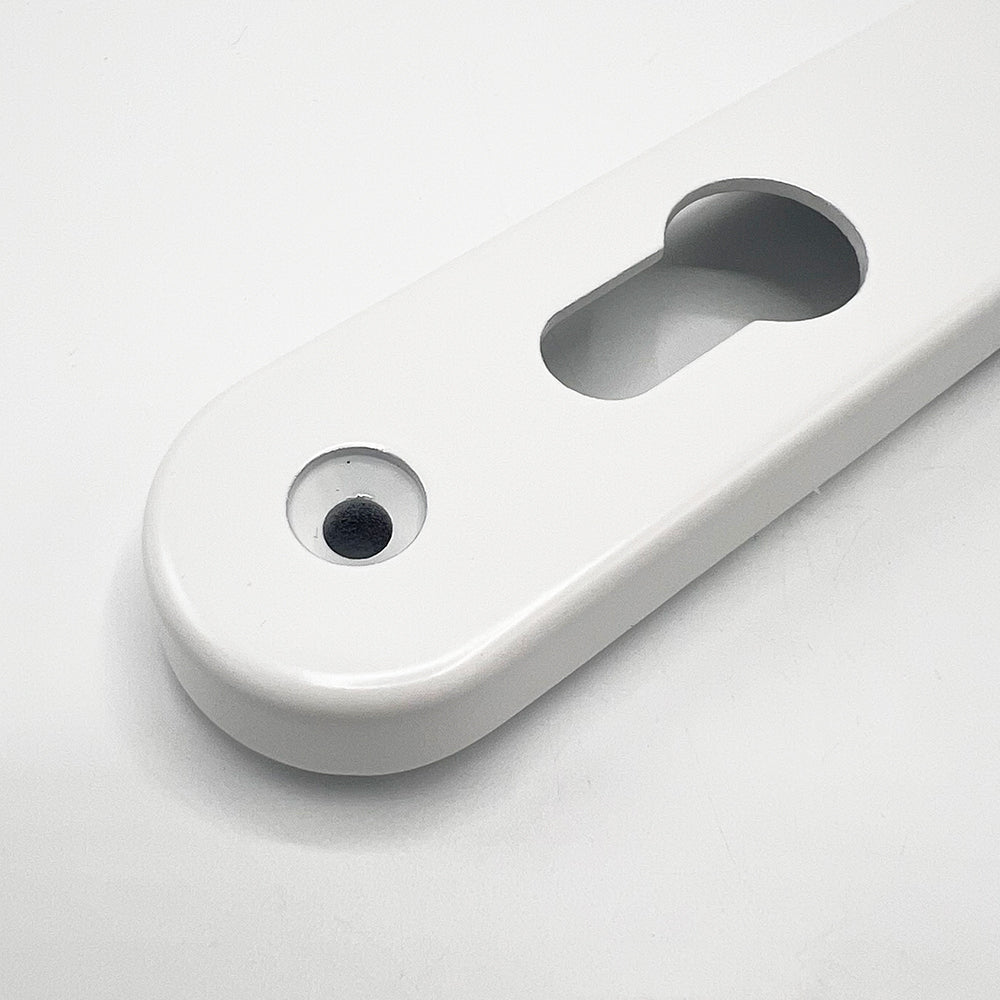 Offset Lever Lever Multipoint Door Handles 92/62mm PZ - Sprung - 200mm Screw Centres