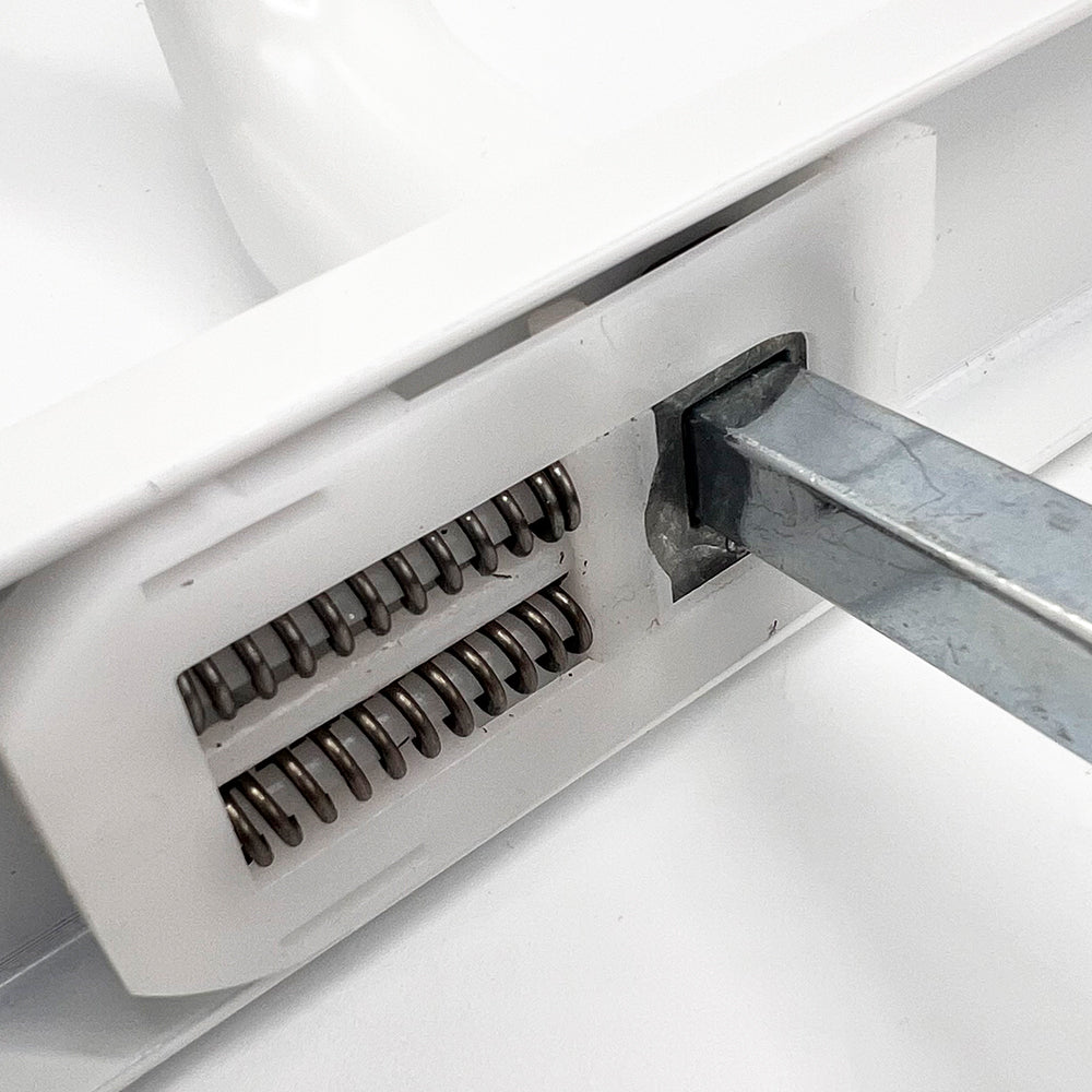 Offset Lever Moveable Pad Multipoint Door Handles - 95/65mm PZ - Sprung - 200mm Screw Centres