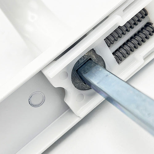 Lever UPVC Multipoint Door Handles - 117mm PZ - Sprung - 237mm Screw Centres - 267mm Backplate