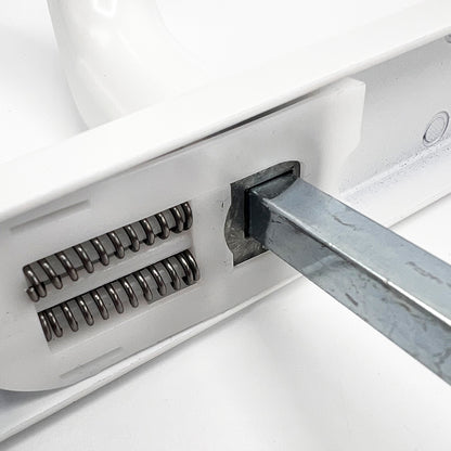 Lever Universal UPVC Multipoint Door Handles - 92mm PZ - Sprung - 264mm Screw Centres
