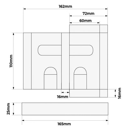 Euro Mortice Sashlock Intumescent Kit