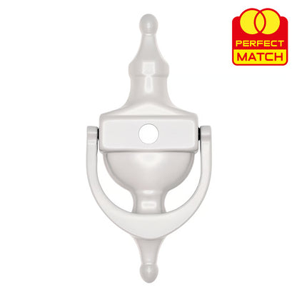 UPVC Door Knockers - With Cut Out For Door Viewer