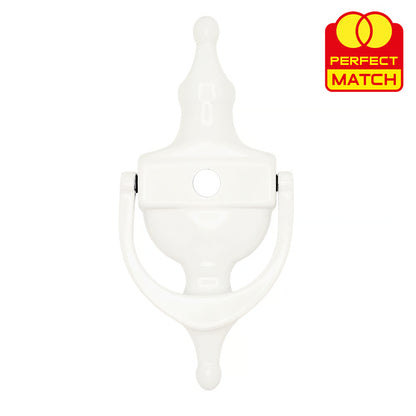 UPVC Door Knockers - With Cut Out For Door Viewer