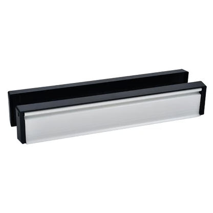 12” Slimline Telescopic Letterplate for UPVC Doors – 40-80mm