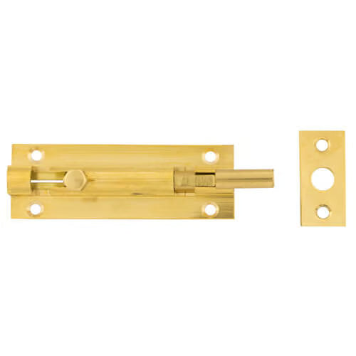 Standard Duty Necked Barrel Bolt - Width 25mm