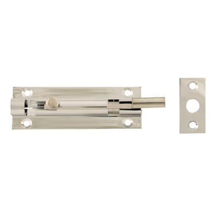 Standard Duty Necked Barrel Bolt - Width 25mm