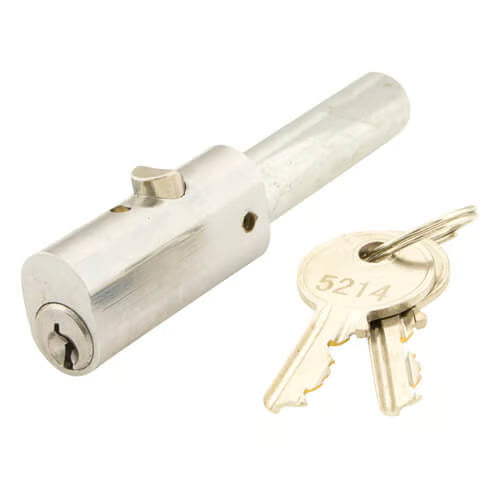 Roller Shutter Bullet Lock - Oval Face 20mm x 13mm