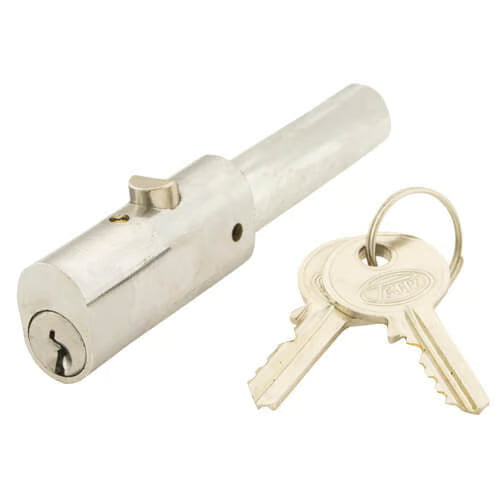 Roller Shutter Bullet Lock - Oval Face 20mm x 13mm