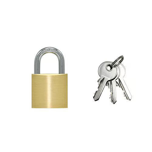 30mm Open Shackle Brass Padlock