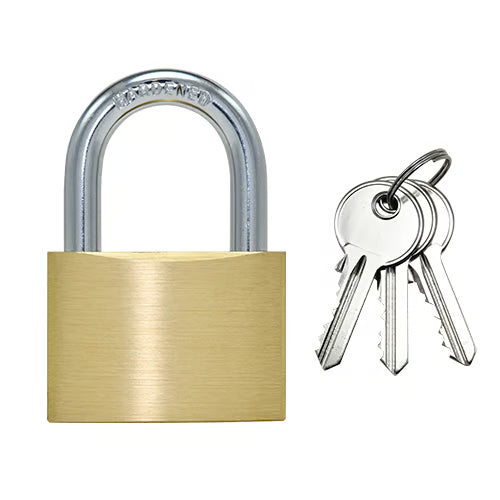 60mm Open Shackle Brass Padlock