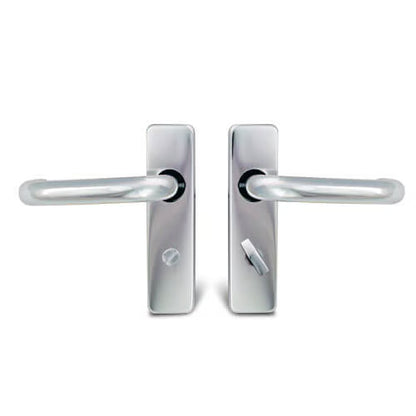 Round Bar Lever on Plate Furniture