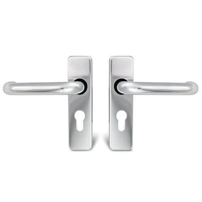 Round Bar Lever on Plate Furniture