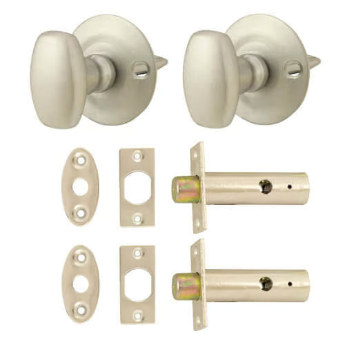 Mortice (Rack) Spline (Star) Key Door Bolts - 2 Bolts 2 Turns - 32mm Backset
