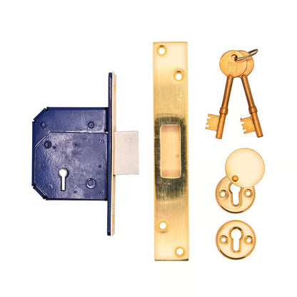 Retro Fit British Standard 5 Lever Mortice Deadlock