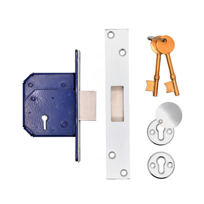 Retro Fit British Standard 5 Lever Mortice Deadlock